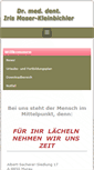 Mobile Screenshot of moser-kleinbichler.at